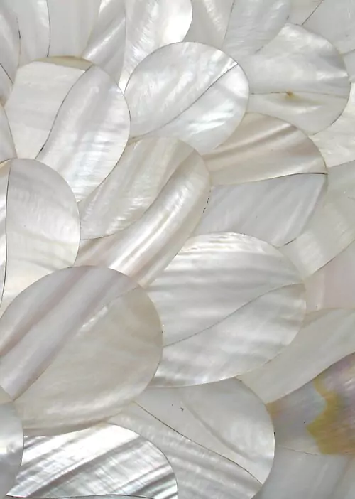 fameed khalique pearl plumage mother-of-pearl finish