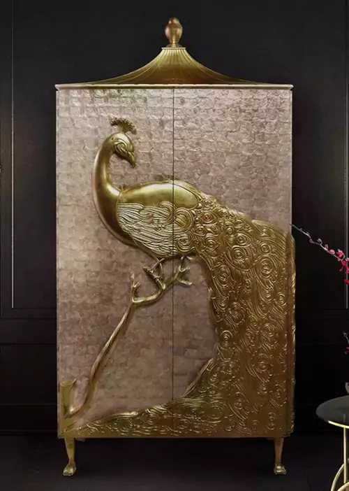 koket camilia mother of pearl finish armoire i love pearls