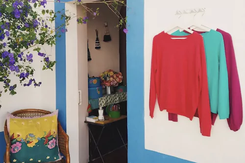 Noemina Melides boutique shopping