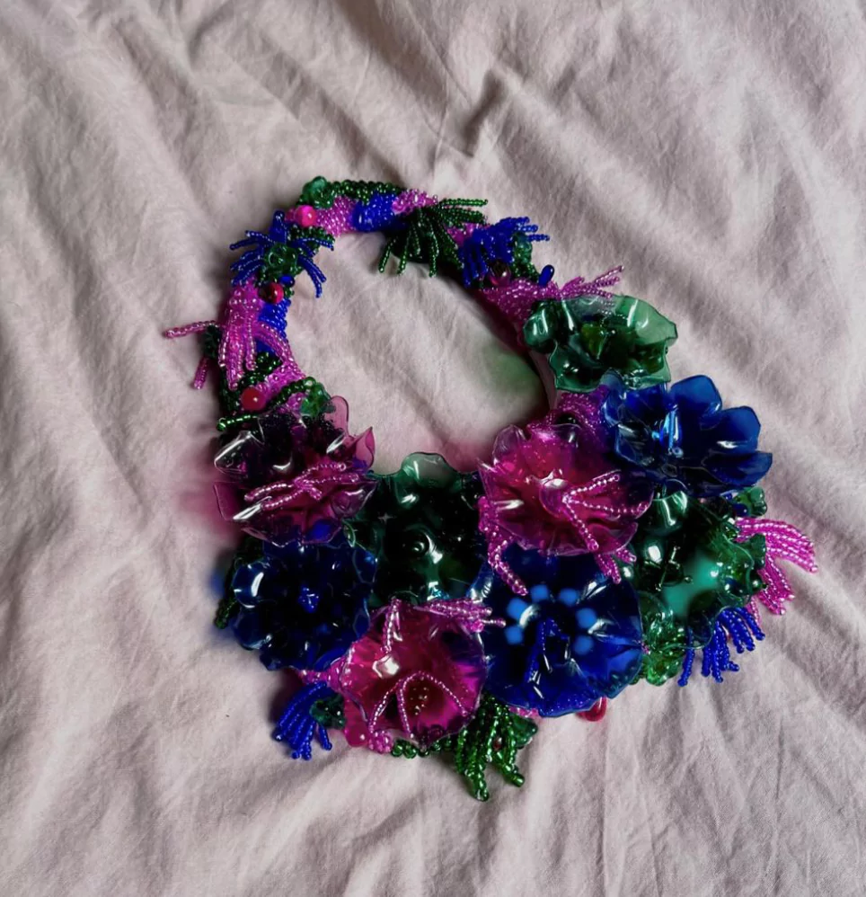 plastic bottle handbag by Paula Votteler