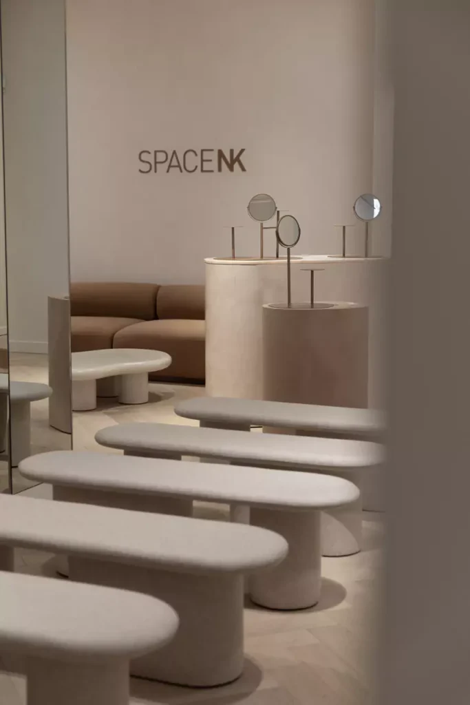 SpaceNK by Theres Hoyos and MAIE