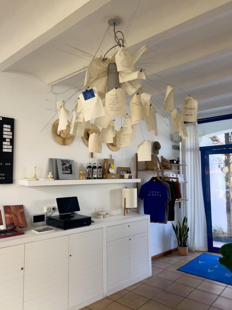 The boutique at Casa Nereta - Cadaqués, Costa Brava, Spain shopping