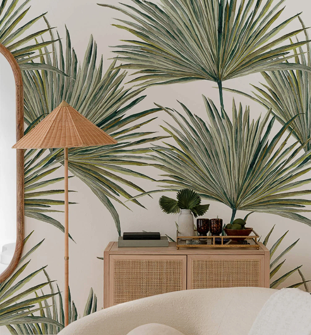 Can You Mix Palm Trees Wallpaper with Other Patterns?