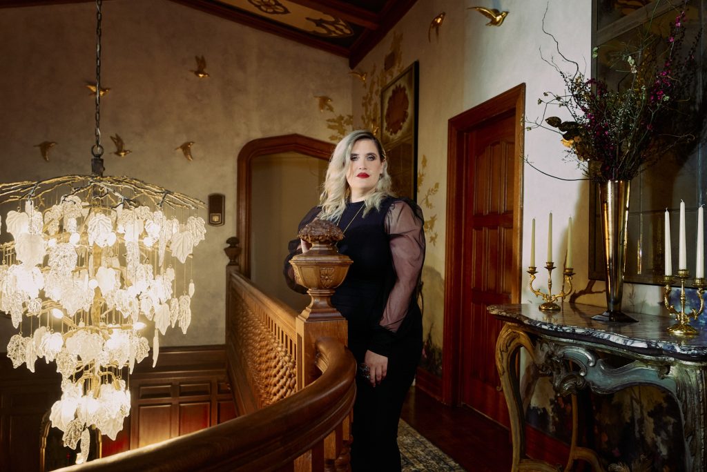 Interior designer Rachel Scheff in her Pasadena Showhouse Project interior design process