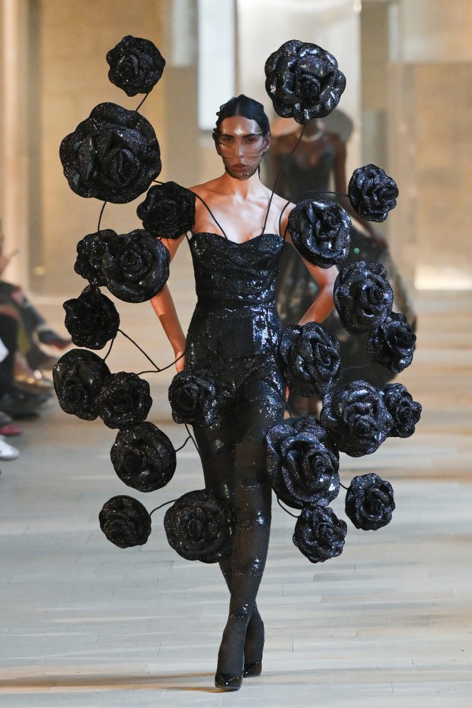 Rahul Mishra Haute Couture Fall/Winter 2025/2026, Paris Fashion Week, July 7, 2025 | Photo by Dominique Charriau/WireImage
