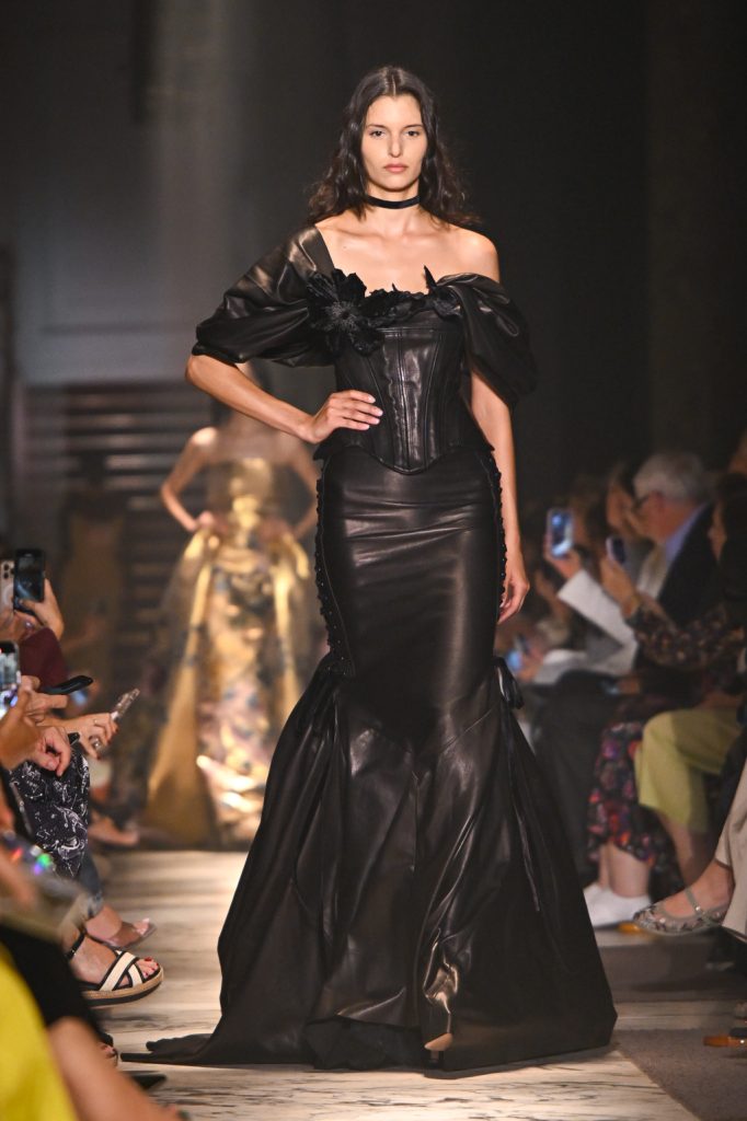 Elie Saab Haute Couture Fall/Winter 2025/2026, Paris Fashion Wee, July 09, 2025 | Photo by Stephane Cardinale - Corbis/Corbis via Getty Images