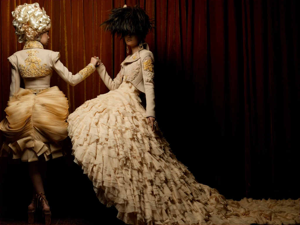 Couture design by Guo Pei