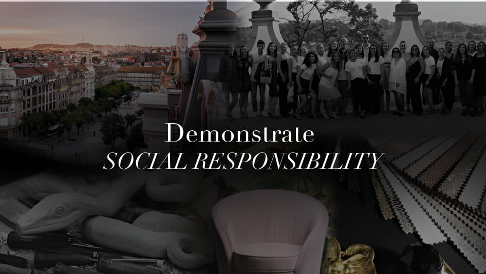 demonstrate social responsibility - building an authentic brand