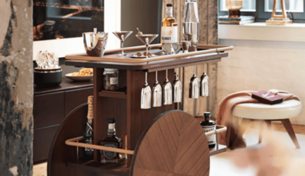 Mary Mahoney Bar Cart 