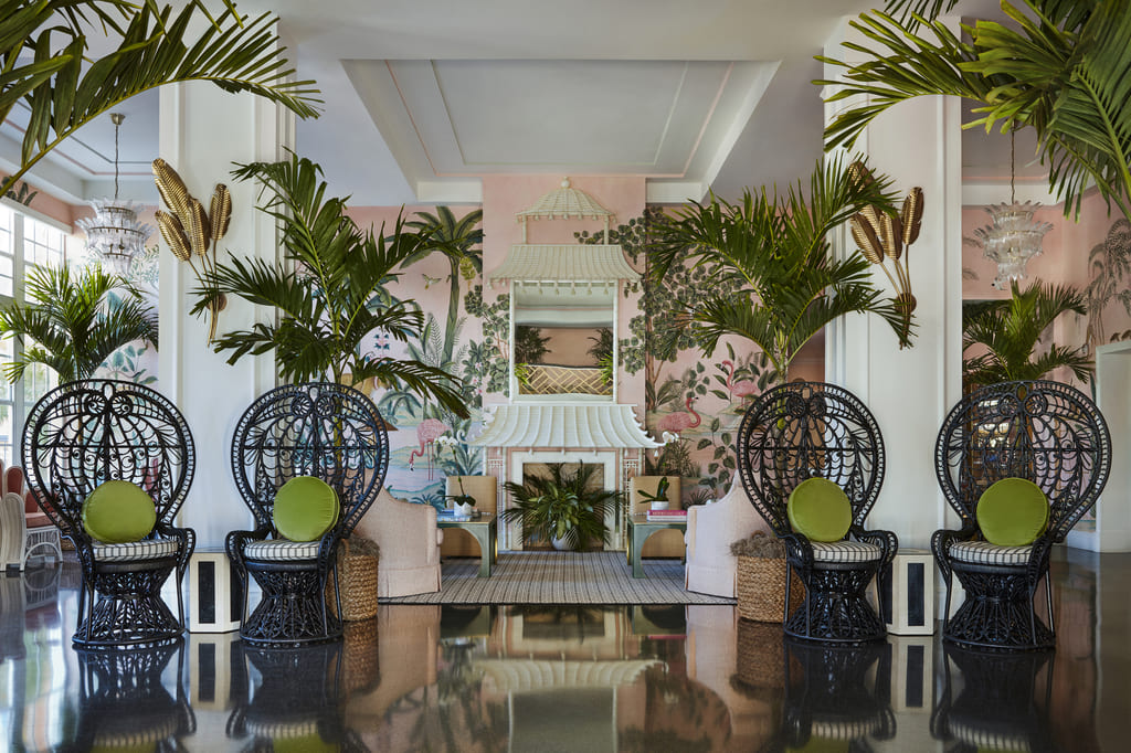 The Colony Hotel- Lobby - Palm Beach luxury hotels