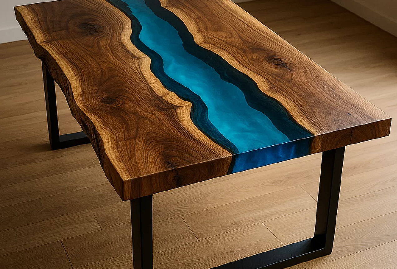 How Epoxy Resin Tables Bring Nature Indoors: Design Ideas for Every ...