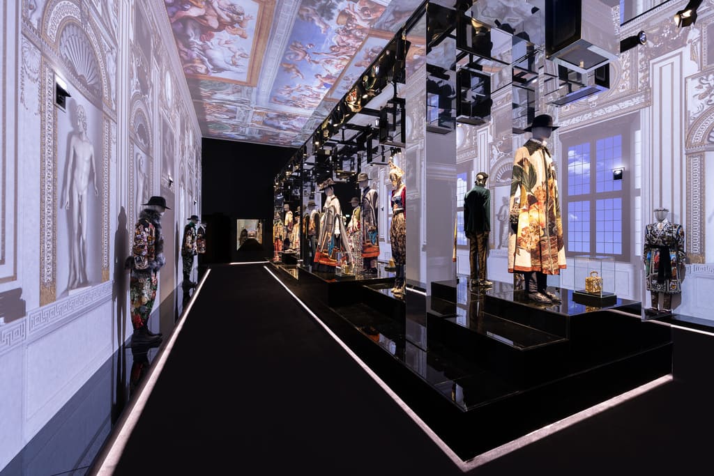 The Architectural & Pictural Room at the Dolce & Gabbana exhibition | Photo by Mark Blower