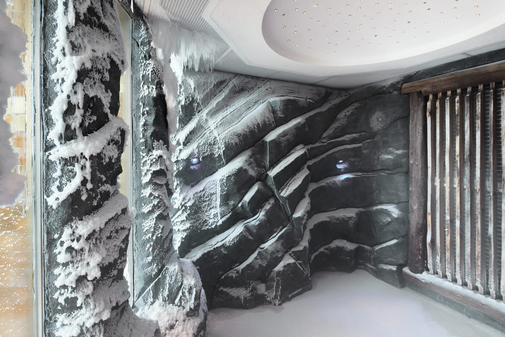ice room at The Dolder Grand Spa in switzerland Photo by Philippe Hubler - best medical resorts
