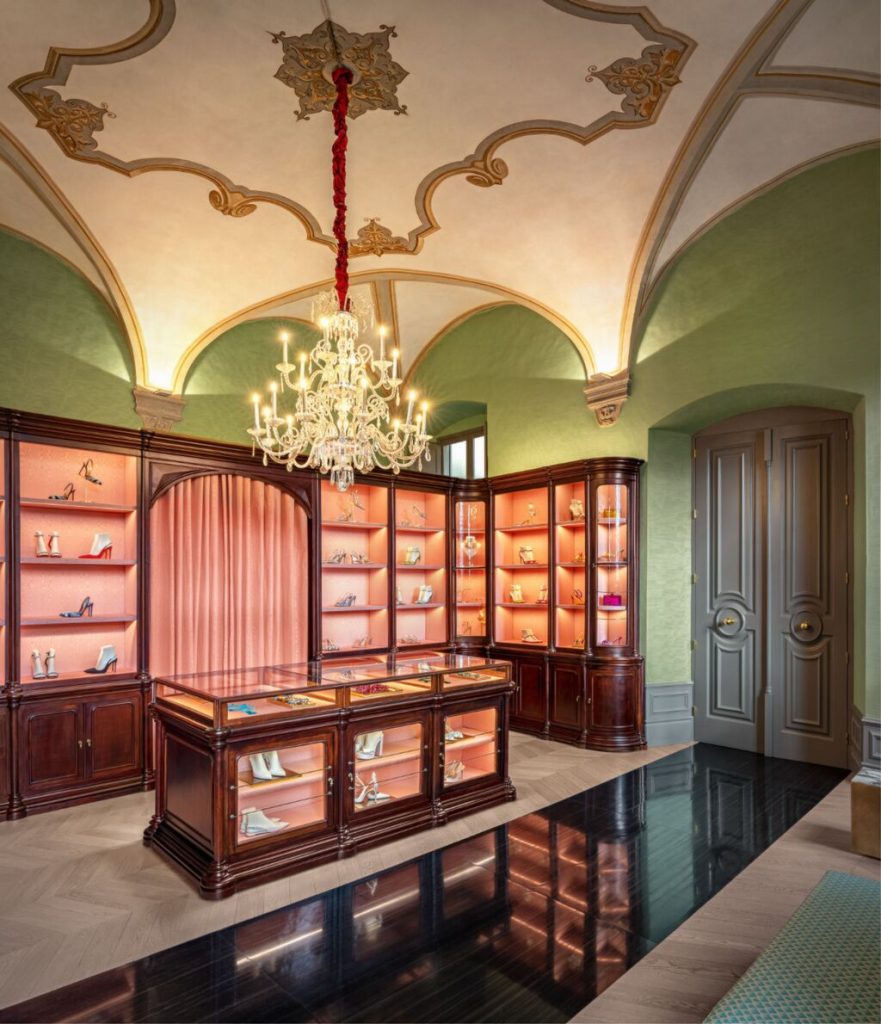 Casa do Passadiço | Aquazzura, Florence, Italy retail design shoe stores