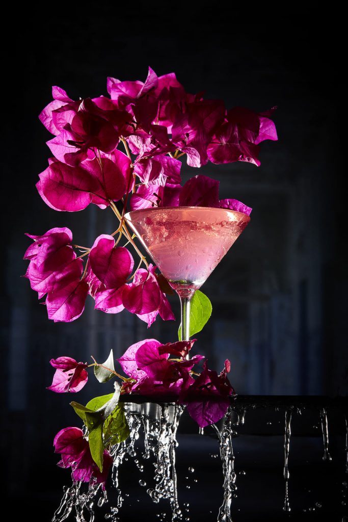 Bougainvillea cocktail design by Chriscilla Browning and Daniel Ray