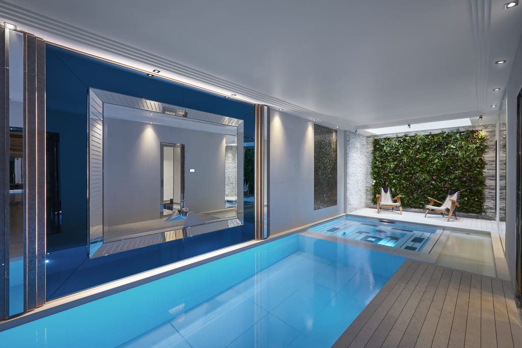 Stéphanie Coutas | Villa M, France indoor pool
