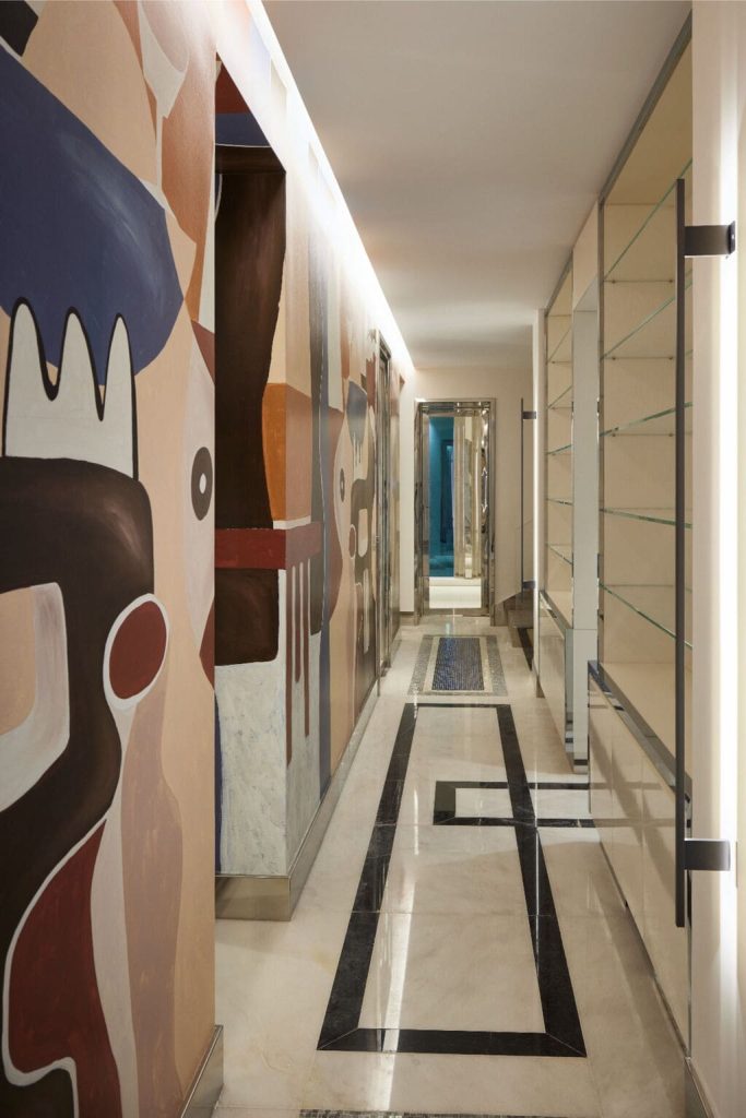 Stéphanie Coutas | Villa M, France hallway