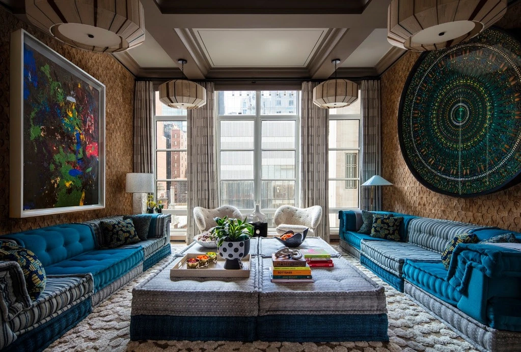 Dunnam Zerbini Design living room interior