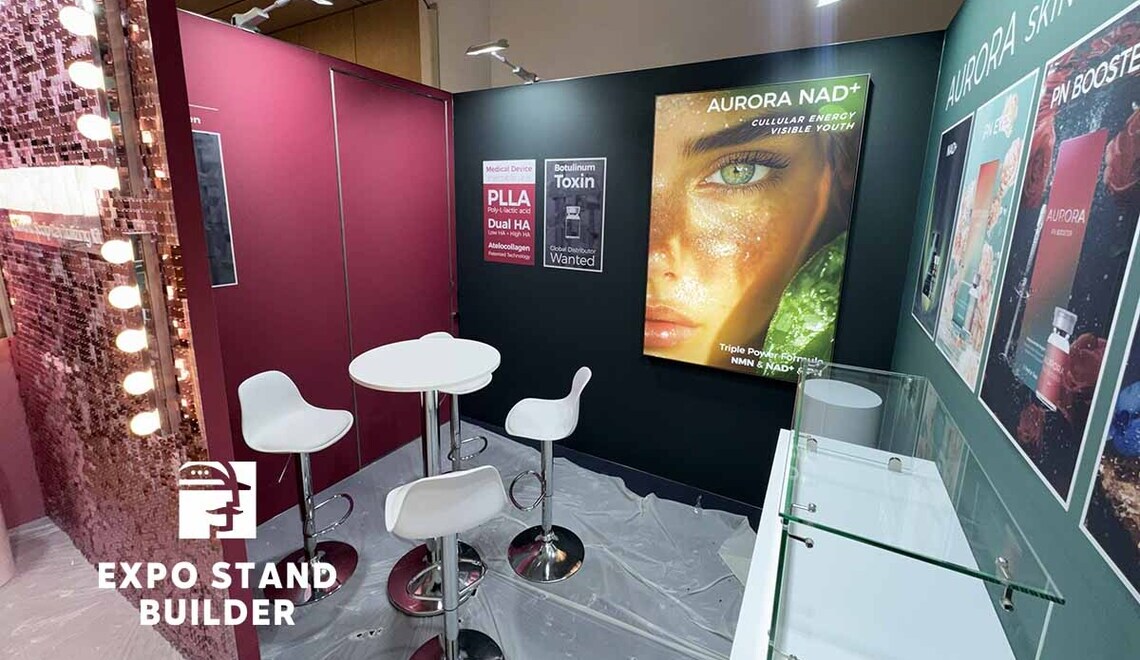 stand di cosmetici