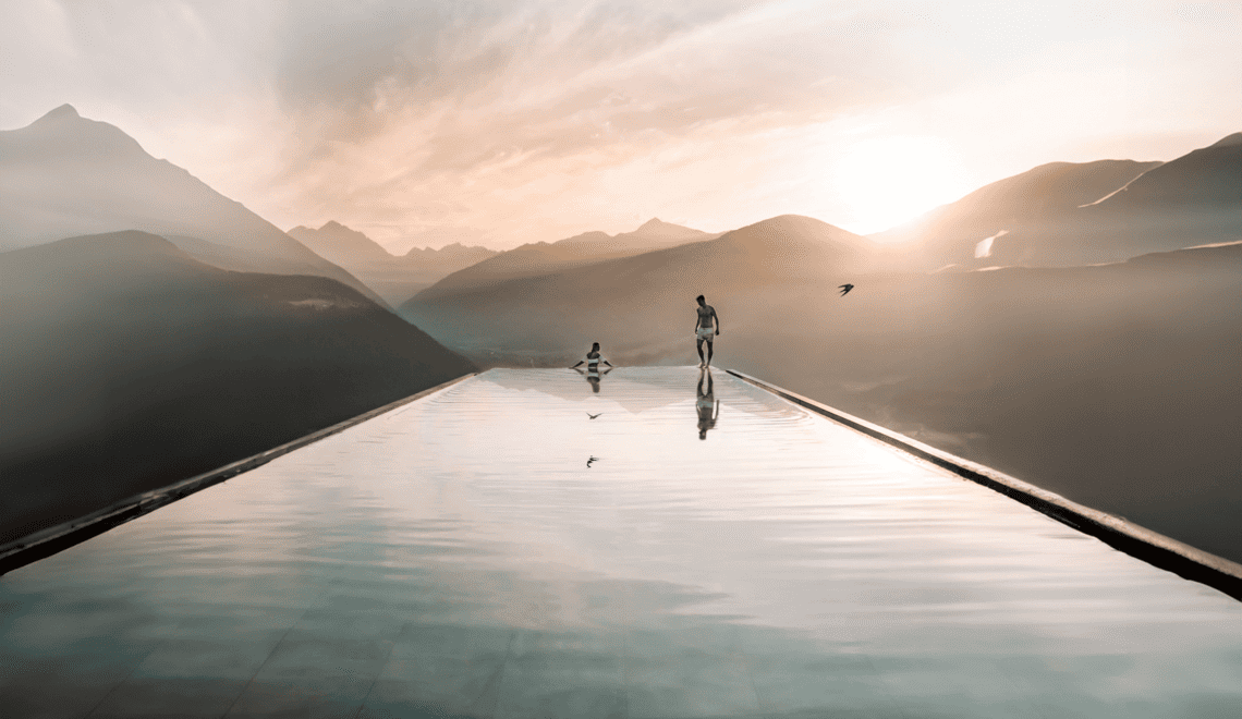 skypool belvita wellness resort south tyrol