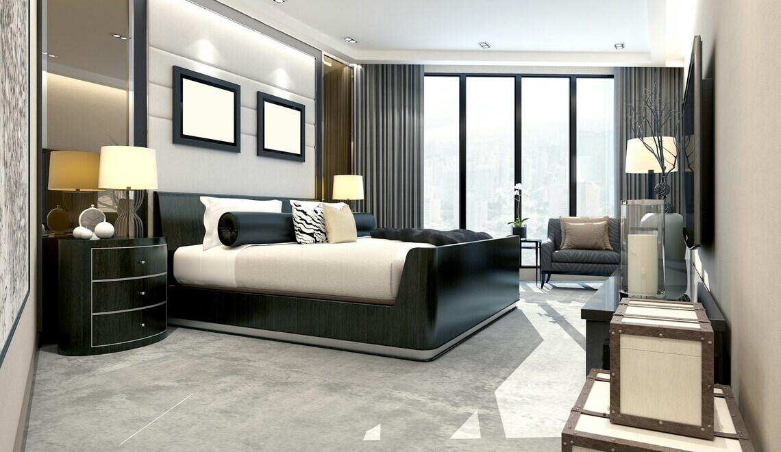 Luxurious bedroom
