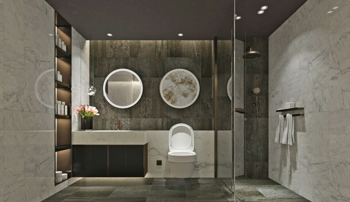 Luxurious bathroom