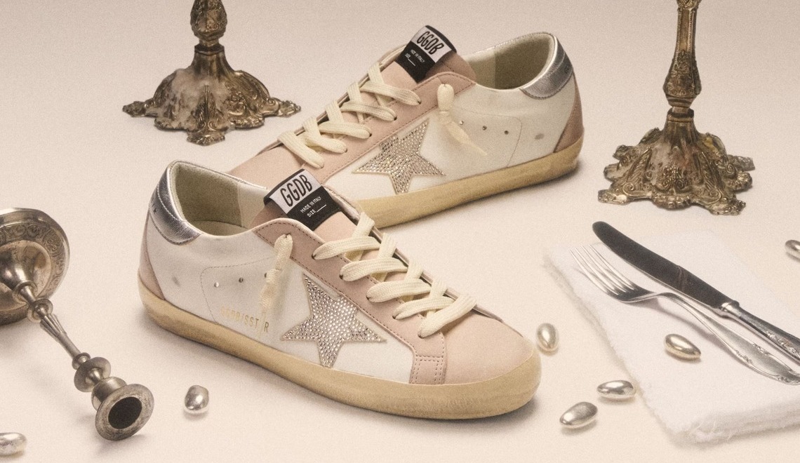 wedding sneakers - golden goose