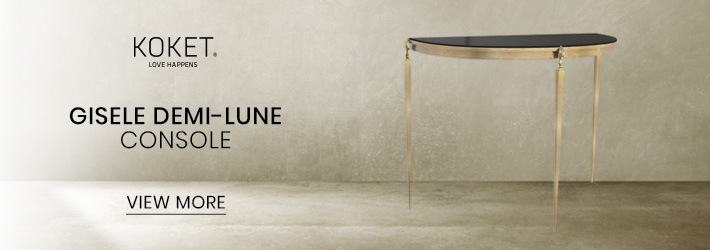 Gisele Demi-Lune console by koket